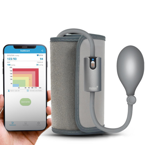 Pulox by Viatom AirBP Blutdruckmessgerät mit Bluetooth und iOS Android App