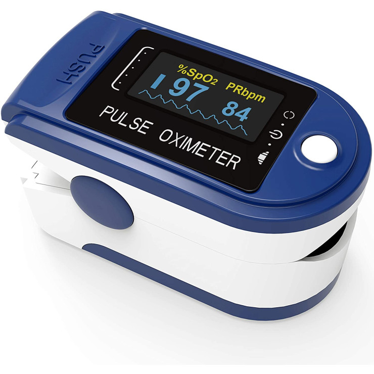 Pulox - PO-200 Solo - Finger-Pulsoximeter - Dunkelblau