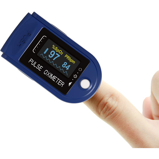 Pulox - PO-200 Solo - Finger-Pulsoximeter - Dunkelblau