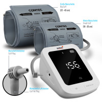 pulox BP-100 Oberarm-Blutdruckmessgerät inkl. 2 Manschetten