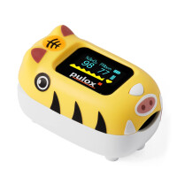 Pulox PO-230 Pulsoximeter für Kinder mit Klebemuster
