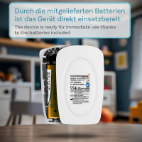 Pulox PO-235 - Finger-Pulsoximeter für Kinder mit Alarm in Weiß