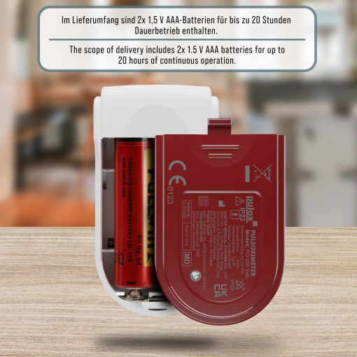 Pulox PO-200 Solo Pulsoximeter rot