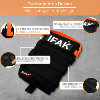 Pulox IFAK Tasche - Molle kompatibele taktische Erste Hilfe Pouch - Leer