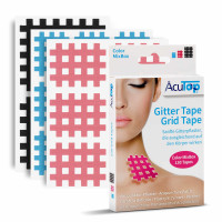 AcuTop - Gittertape, Akupunkturtape - versch. Größen & Farben -  Color MixBox