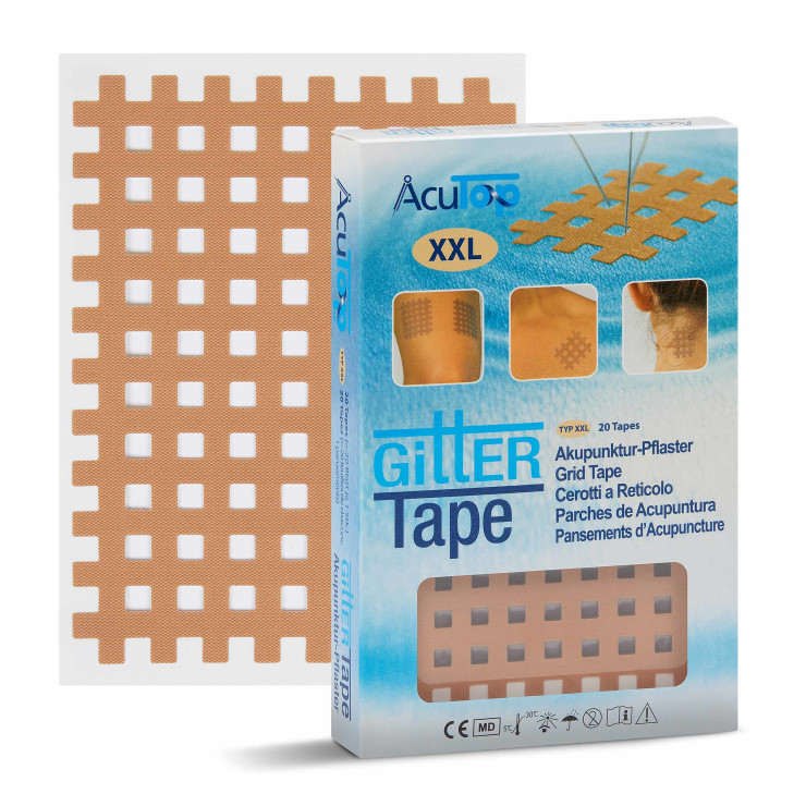 AcuTop - Gittertape, Akupunkturtape - versch. Größen & Farben -  XXL