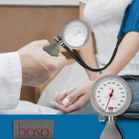 boso - K II - Mechanisches Doppelschlauch Blutdruckmessgerät - 33 - 41 cm