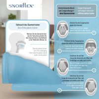 Snorflex - Gaumfit - Gaumentrainer gegen Schnarchen inkl. Aufbewahrungsbox