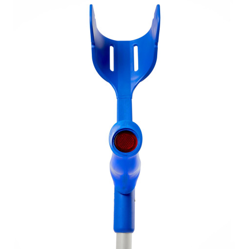 Pulox Magic-Soft - Krücken mit Soft-Grip bis max. 130 kg, Paar (2 Stk.) in Enzianblau