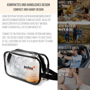 Pulox ChokeVAC - Anti-Erstickungsgerät inkl. 3 Masken in transparenter Transporttasche