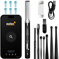 Pulox EC-95 - Ohrreiniger Ohrenschmalzentferner - mit Smartphone App via Wifi