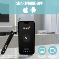 Pulox EC-95 - Ohrreiniger Ohrenschmalzentferner - mit Smartphone App via Wifi