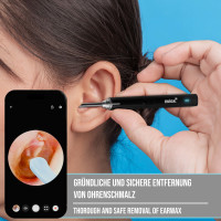 Pulox EC-95 - Ohrreiniger Ohrenschmalzentferner - mit Smartphone App via Wifi
