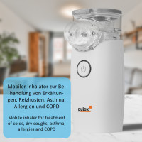Pulox Homecare Complete Bundle - Pulsoximeter, Blutdruckmessgerät, Inhalator, Thermometer