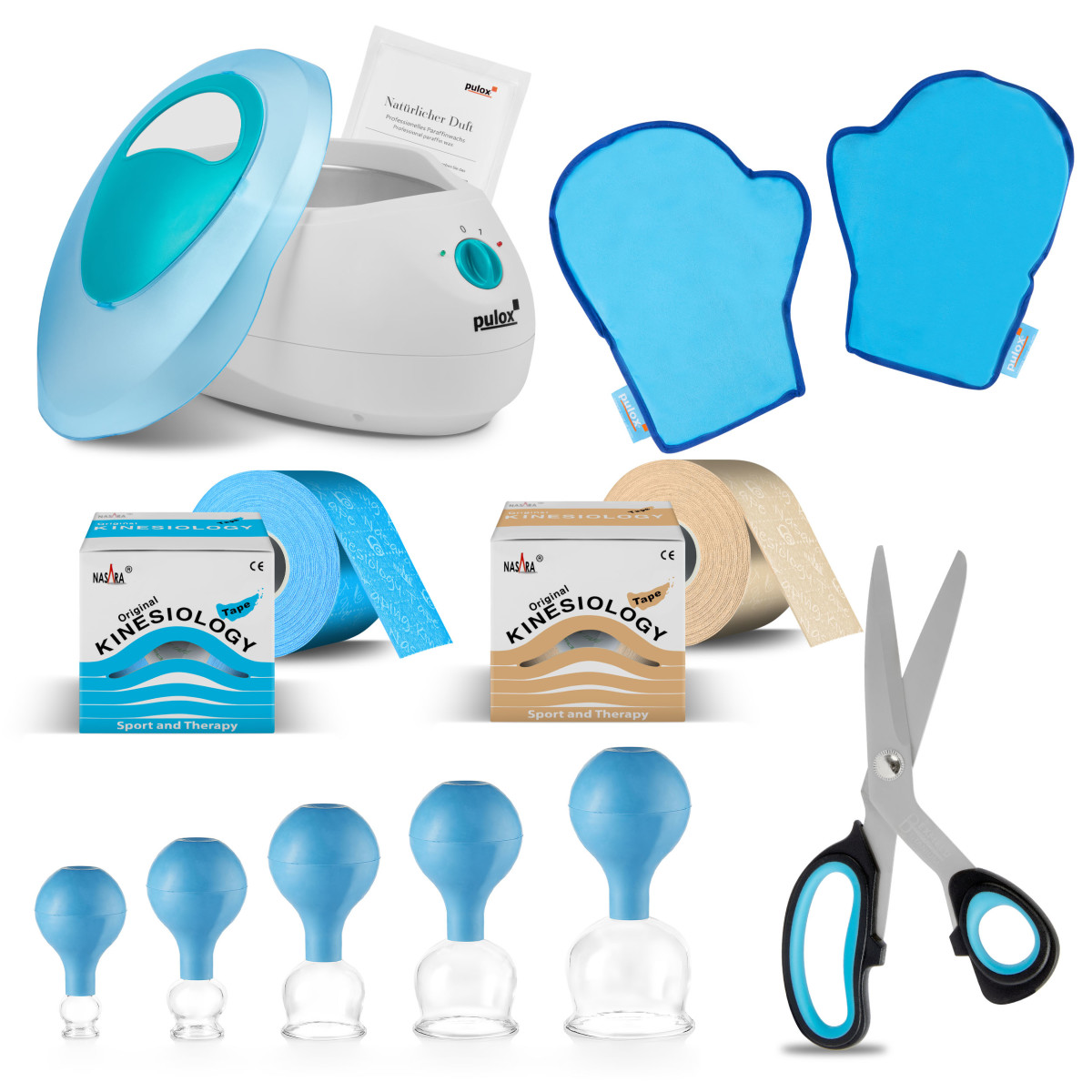 Pulox Wellness Bundle - Paraffinwachsbad box