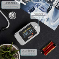 Pulox PO-200 Solo Pulsoximeter grau