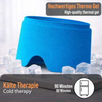 Pulox HC-20 Kühl-Maske - Migräne-Maske Kühlhaube zur Kältetherapie gegen Kopfschmerzen