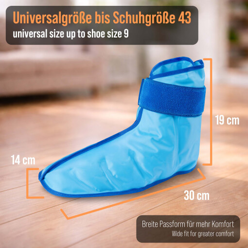 Pulox HC-40 Kühl- & Wärme-Stiefel für Fuß und Knöchel bei Schmerzen und Chemotherapie
