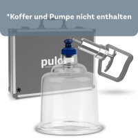 Pulox Ersatz-Schröpfglas 54 mm aus Kunststoff für Schröpfgläser-Koffer