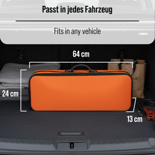 Pulox Krankentrage KTG-200 - 3x Klappbare professionelle Notfalltrage