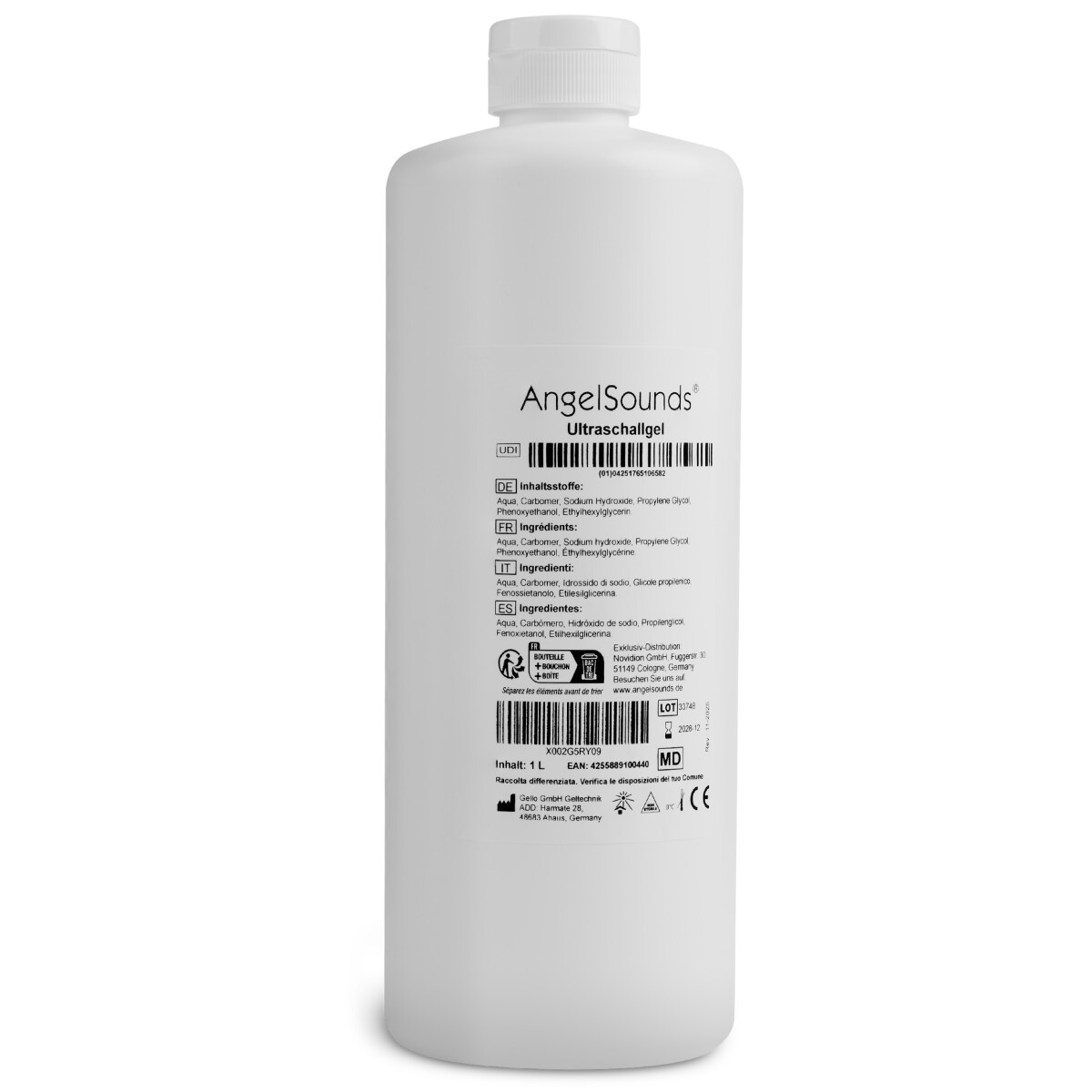 AngelSounds Ultraschallgel - 1.000 ml...