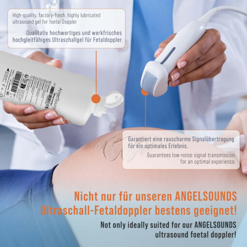 AngelSounds Ultraschallgel - 1.000 ml leitfähiges Sonographie Gel