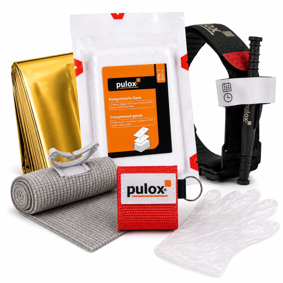 Pulox Trauma Kit Bleeding Control &ndash box