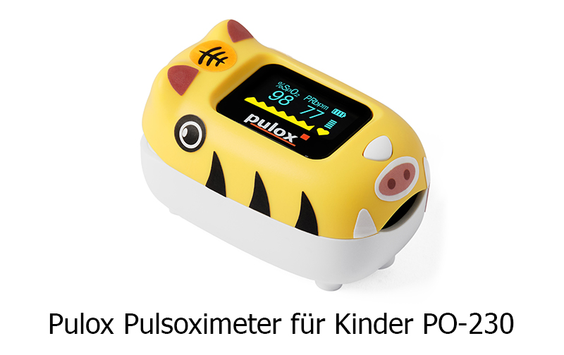 Kinder Fingerpulsoximeter Pulsoxymeter Oximeter Puls Blut Sauerstoff Messgerät